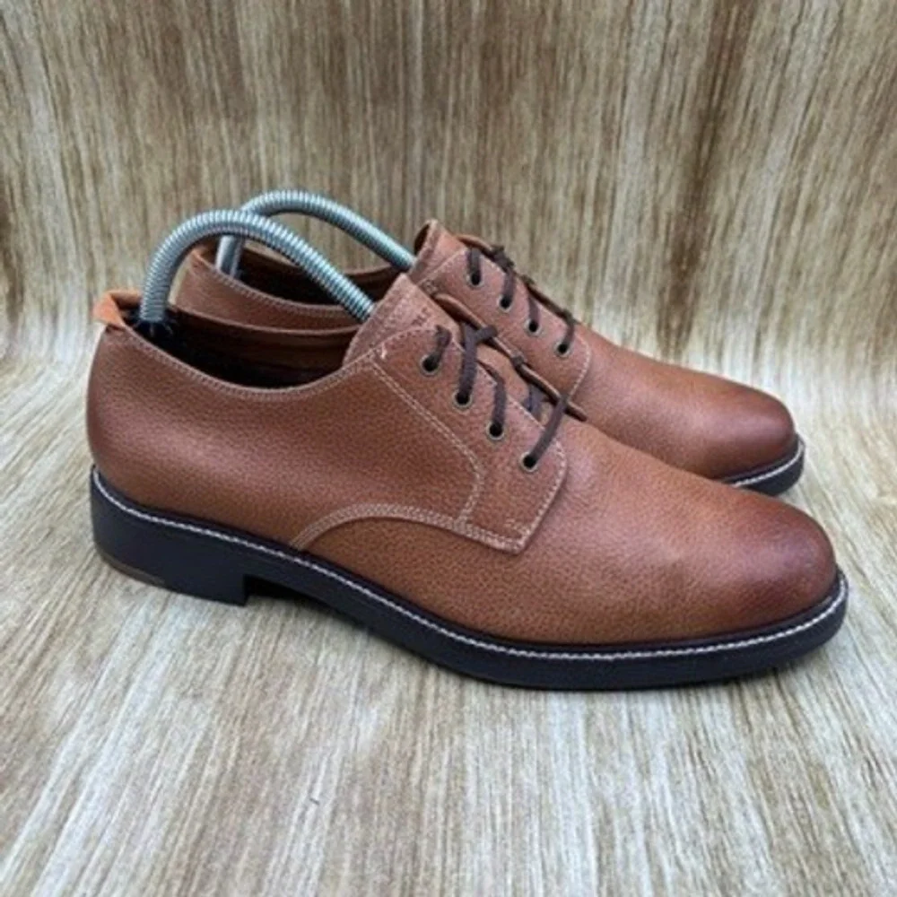 Cole Haan 7 Day Oxfords Men's Size 8 M Plain Toe Taos Tan Leather Shoes C32694‎